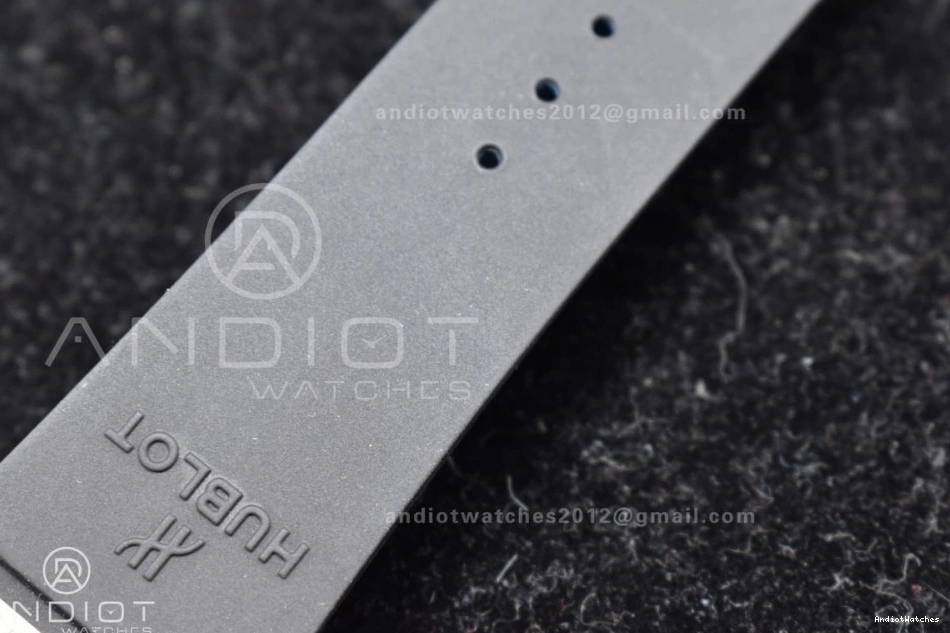 Edition Skeleton Dial ZF 1:1 424 A Rubber Titanium Hublot on Blue Best FlexibleFit Big Unico Blue Strap Bang 0330